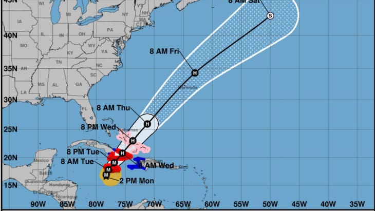 Autoridades de Jamaica activaron evacuaciones obligatorias por el huracán Melissa