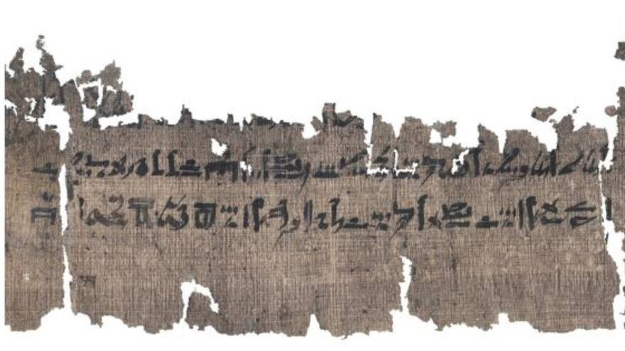 Papiro egipcio de 3.500 años revela nuevos detalles sobre la momificación