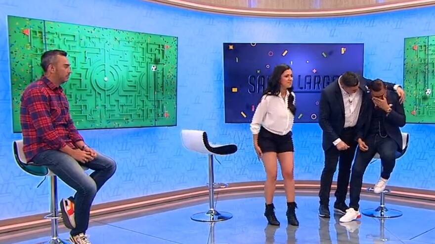 Iván Valenciano retornó entre lágrimas a sus labores en Win Sports