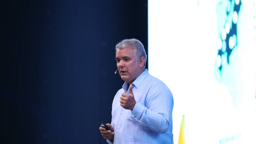 En congreso TIC, Duque reta al sector a combatir el cambio climático