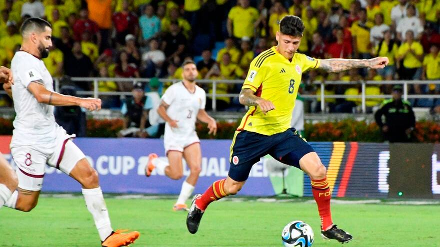Jorge Carrascal habló de su buena actuación en el partido Colombia vs. Venezuela: 'Llegué cansado de Rusia, pero jugué con el corazón'