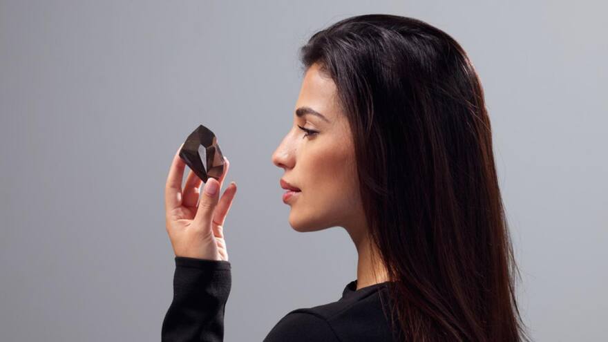 Diamante negro 'Enigma', de 555 quilates, vendido por USD4,3 millones