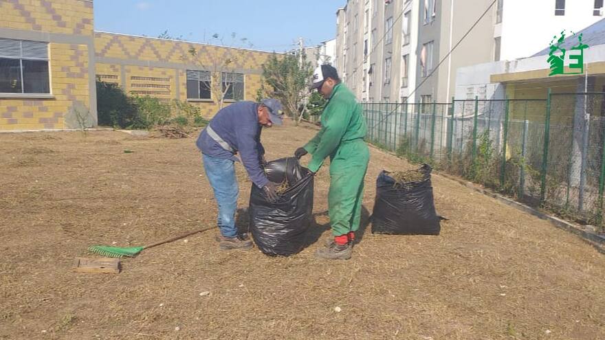 Culmina con éxito jornada de limpieza en Centro de Desarrollo Infantil de Soledad