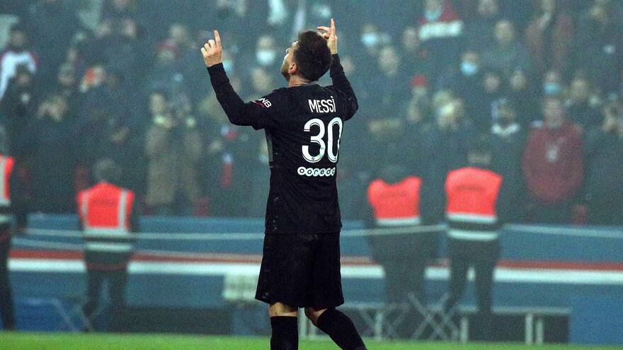 Messi comandó la victoria del PSG ante el Nantes