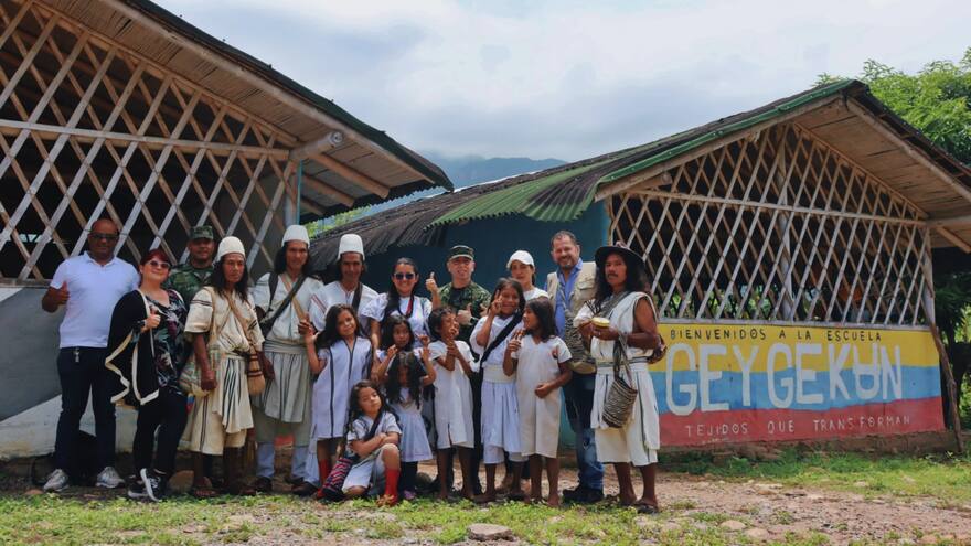 Cesar: construyen comedor escolar en comunidad indígena de Valledupar