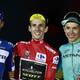 ‘Supermán’ López se subió al podio de la Vuelta a España que ganó Simon Yates