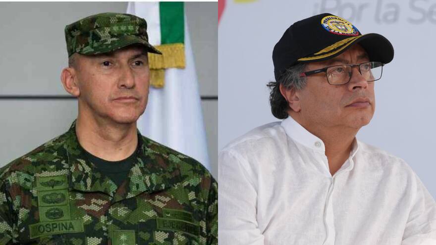 Caso plan de atentado contra Barbosa: Petro asegura que comandante del Ejército general Luis Ospina no ocultó información