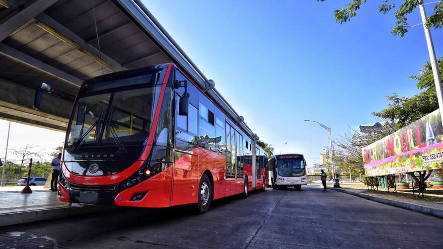 Presentan propuesta de bus eléctrico en Barranquilla