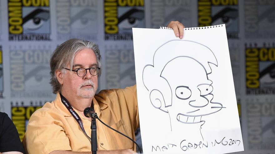 Creador de 'The Simpsons' hará una comedia animada para Netflix