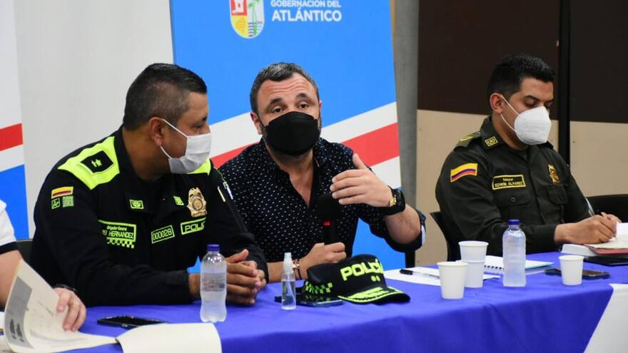 Más de mil policías garantizarán la seguridad en la Semana Santa en Atlántico