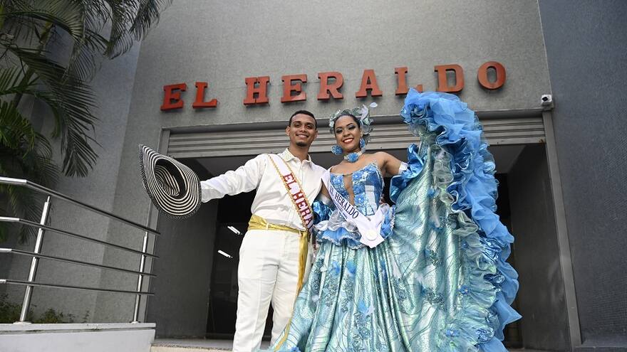 EL HERALDO coronó a sus reyes del Carnaval 2023