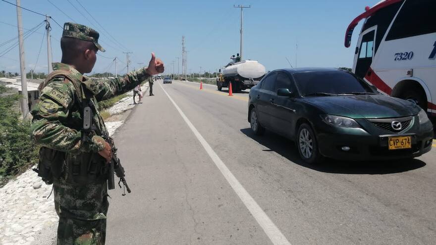 Ejército intensifica controles en vía Ciénaga-B/quilla para el puente festivo