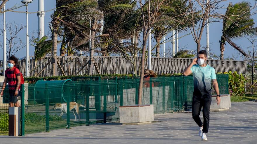 Intensidad de las brisas bajaría desde el miércoles