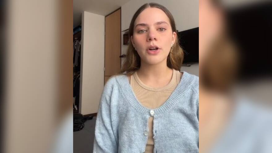 La influencer Isabella McCausland denunció caso de acoso sexual mientras estaba en la ciclovía en Bogotá