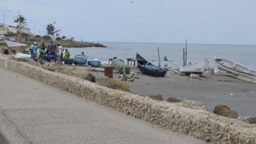 Calor, subida leve de la marea y lluvia, este domingo en Cartagena