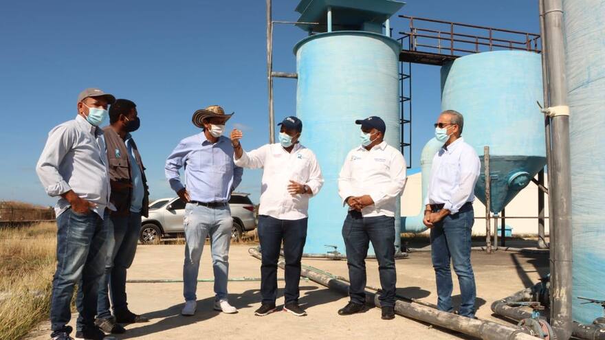 Comenzaron las obras para operar el acueducto de Camarones