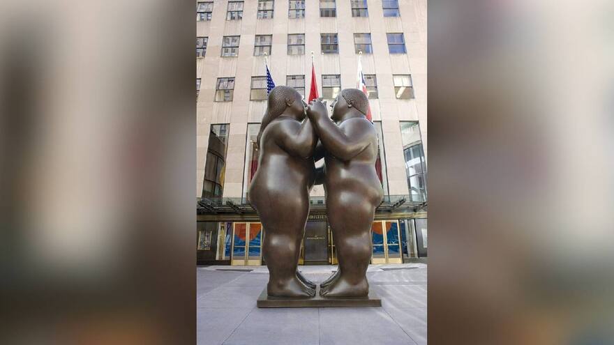 Escultura ‘Los bailarines’ de Botero es subastada en casi USD4 millones