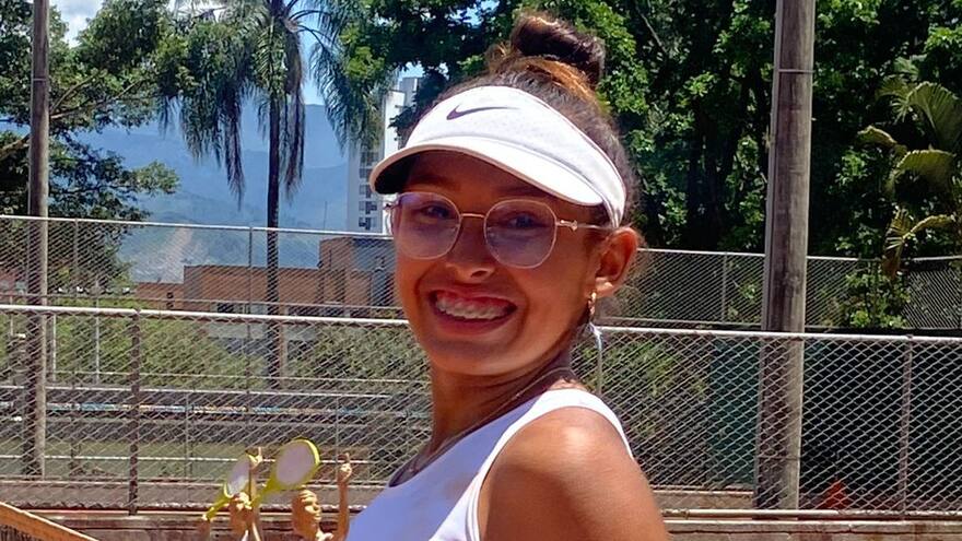 María Alejandra Guerra Acosta, la nueva guerrera del tenis del Atlántico