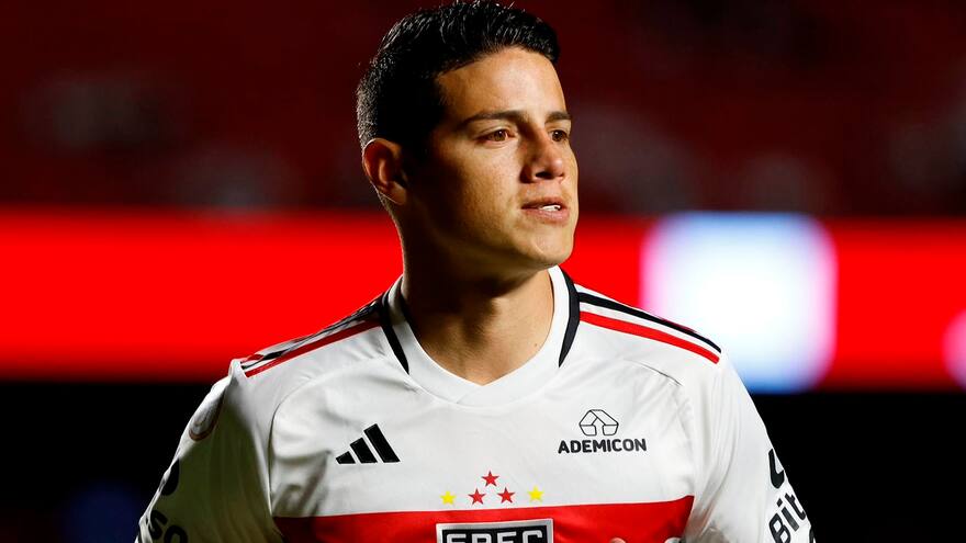 Luis Fabiano: 'James Rodríguez es un problema'