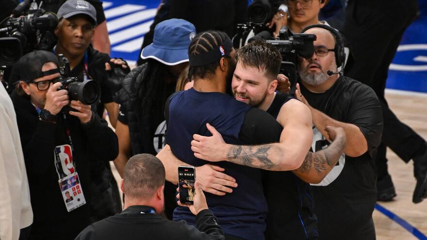 Un triple sobre la bocina de Doncic le da el triunfo a los Mavericks
