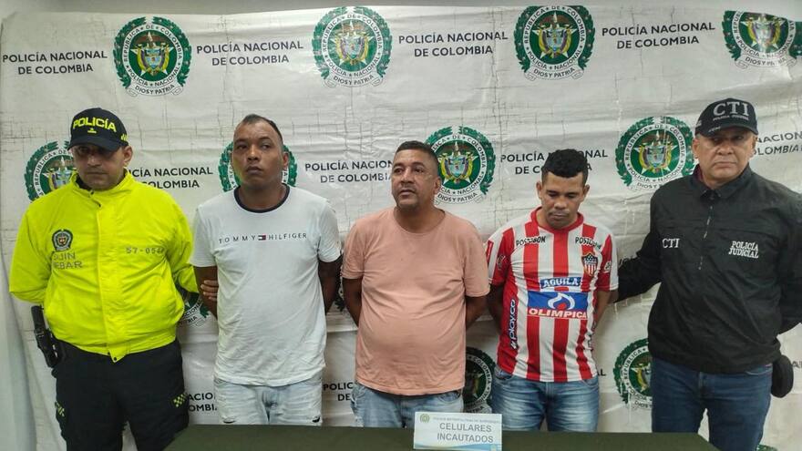 Policía captura a alias ‘Kako’, ‘Mojarra’ y ‘Harold’, presuntos ‘taquilleros’