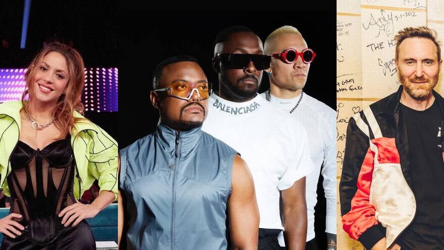 Black Eyed Peas, Shakira y David Guetta estrenan nuevo single