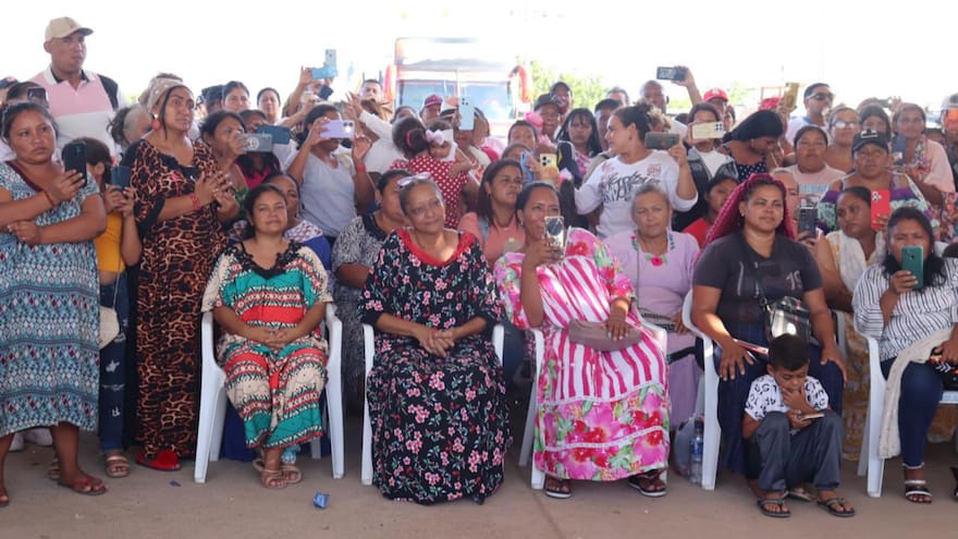 Proponen política de integración para migrantes de La Pista, en La Guajira