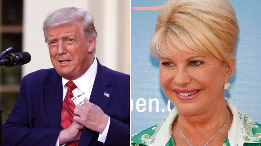 Donald Trump habría enterrado a su primera esposa en un campo de golf