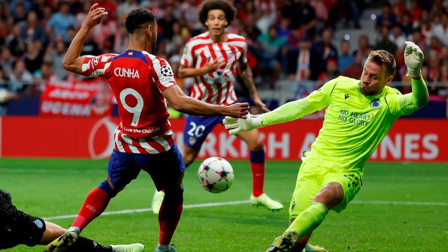 El Brujas se clasifica a octavos de la Champions a costa del Atlético de Madrid