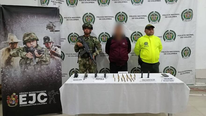 Capturan a presunto almacenista del crimen organizado en Montería