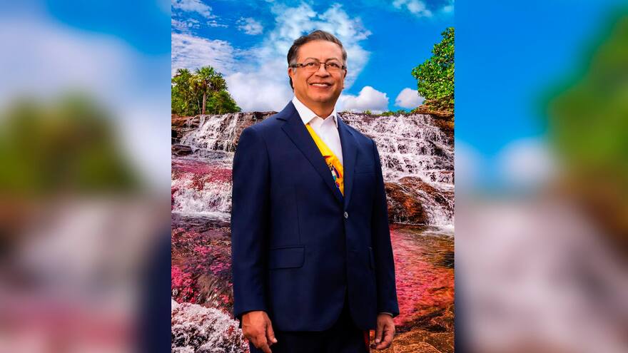 Posesión de Petro: el presidente electo dio a conocer su foto oficial como mandatario