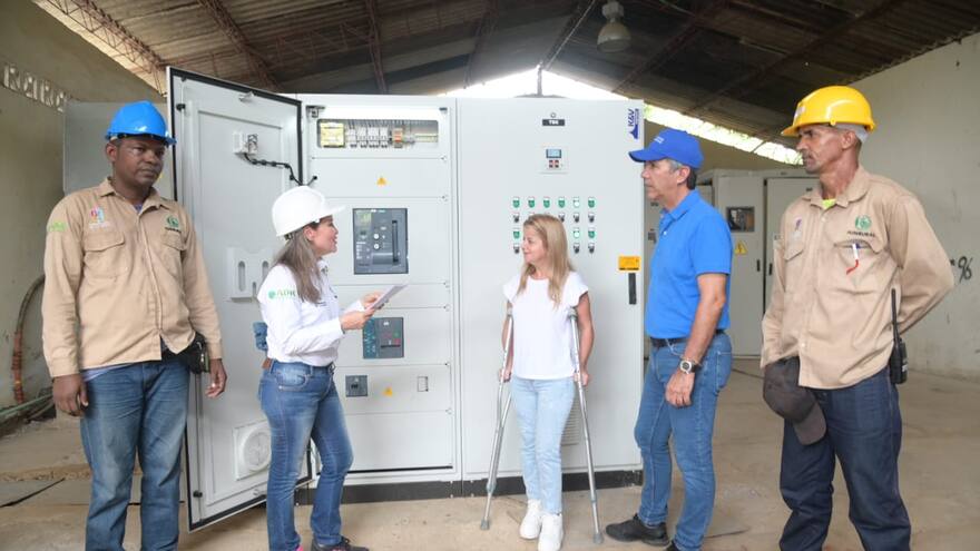 Gobernación entrega nuevo sistema eléctrico a distritos de riego de Repelón