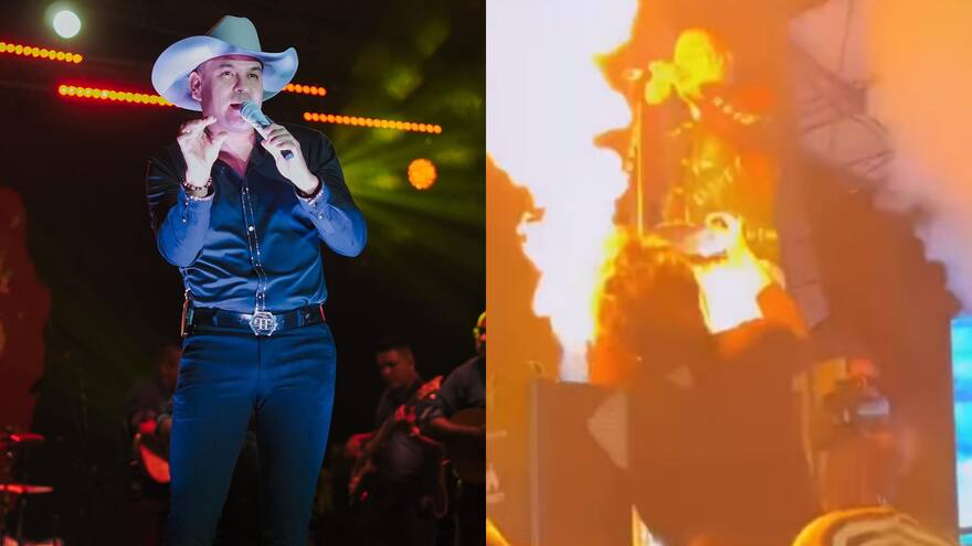 Cabello de una fanática quedó en llamas durante concierto de Joaquín Guiller
