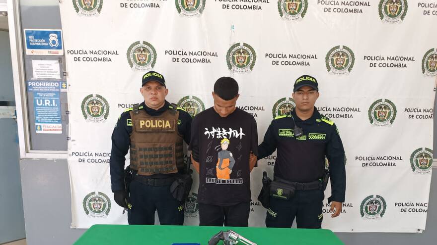 Policía Metropolitana: capturan a hombre que intentó robar con arma de fuego a conductor en Corredor Portuario de Barranquilla