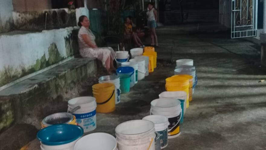 Comunidad de Las Granjas reclama por suministro de agua