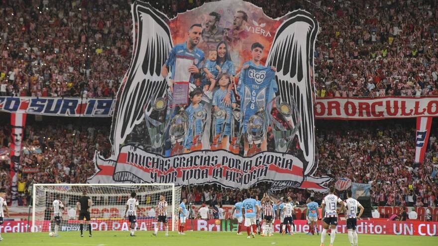 Despedida de Viera: Comienza la fiesta en el Metropolitano