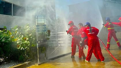 Universidad del Norte adelantó simulacro mayor de emergencia