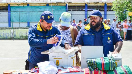 Entregan ayudas humanitarias de emergencia a familias afectadas en San Bernardo del Viento