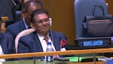 Khalilur Rahman fue elegido presidente de la Asamblea General de las Naciones Unidas