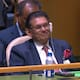 Khalilur Rahman fue elegido presidente de la Asamblea General de las Naciones Unidas