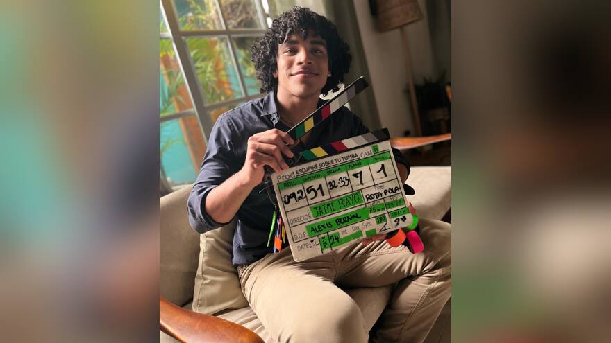 Keyller De la Hoz, del barrio Veinte de Julio a brillar en la pantalla