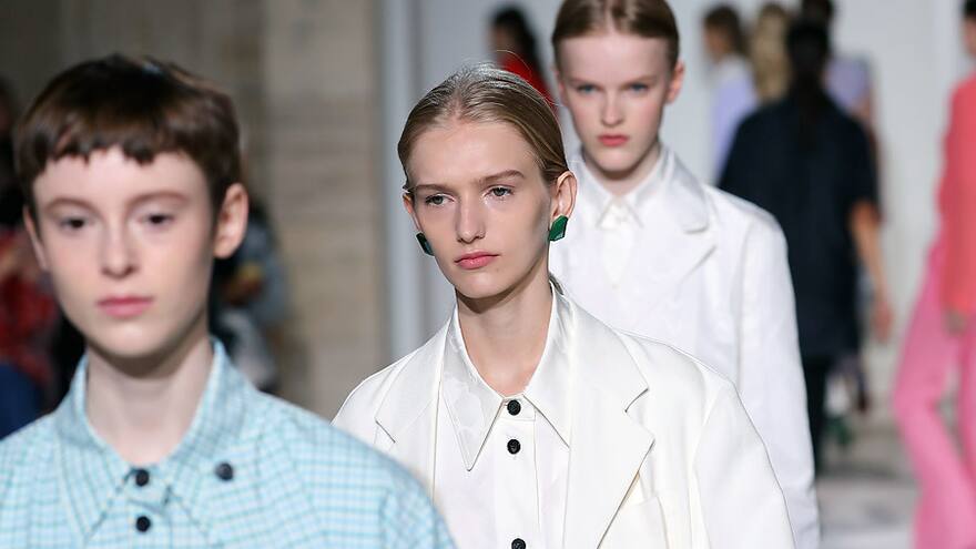 Victoria Beckham, inspirada en la plasticina para su desfile en Nueva York