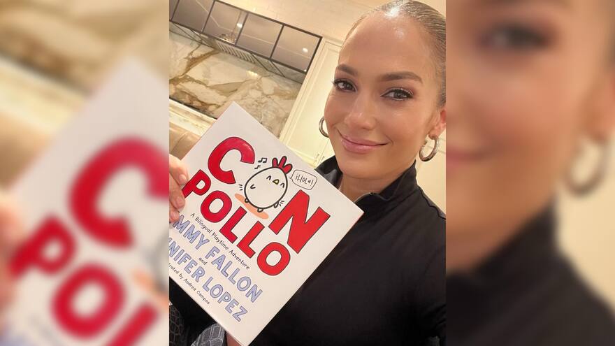 Jennifer López lanzó ‘Con Pollo’ su primer libro ilustrado para niños