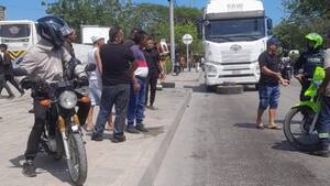 Un grave accidente de tránsito dejó un motociclista muerto en la avenida Murillo, Soledad