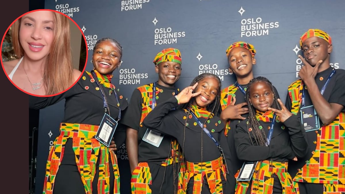 Niños de Uganda bailarán junto a Shakira en la final del Mundial 2026