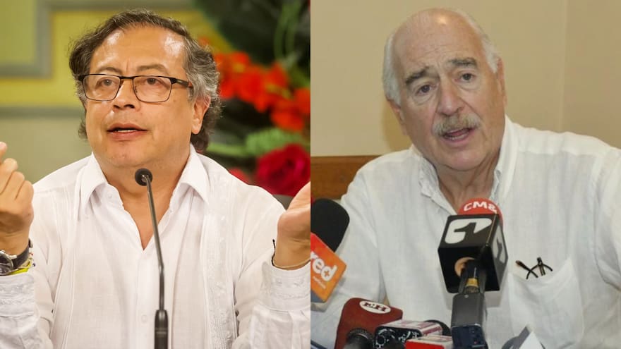 Petro acusa a Pastrana de liderar campaña en su contra en medio de escándalo por la ‘Doctrina Trump’