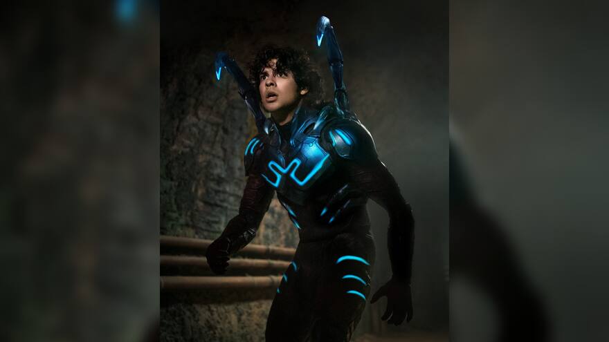 Blue Beetle: El superhéroe latino que llega al cine en forma de escarabajo