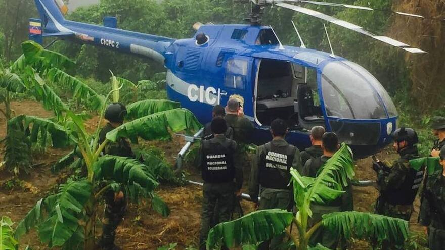 Osma, el pueblo venezolano donde buscan al hombre que robó helicóptero