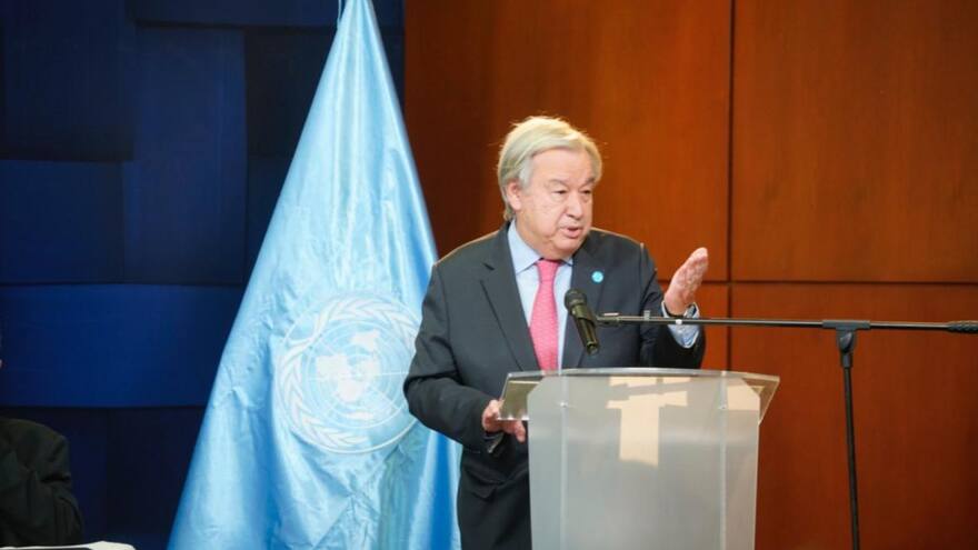 COP27: Intervención del presidente de la ONU, António Guterres, en la cumbre