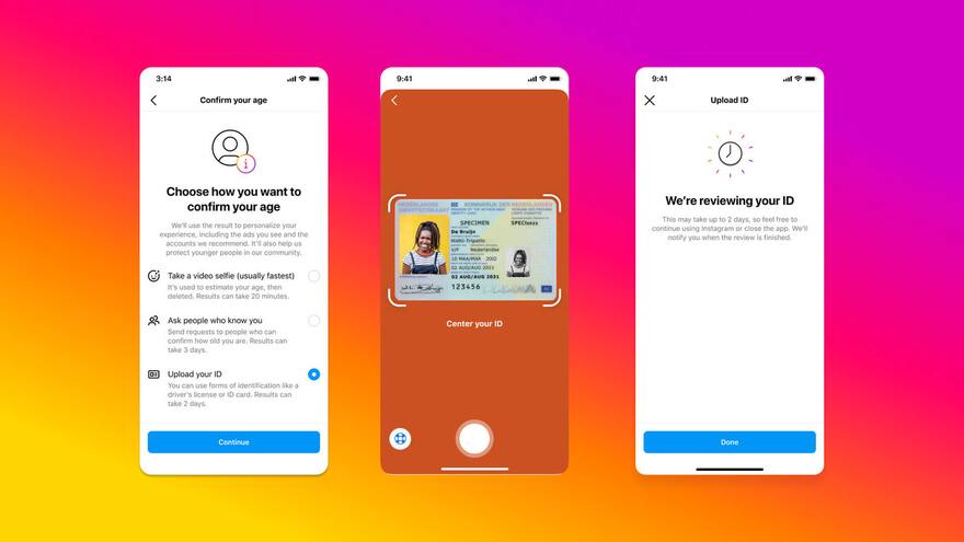 Instagram prueba nuevo sistema de verificación de edad